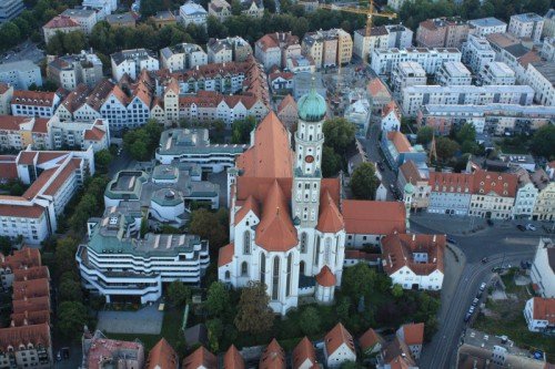 ballonfahrten über Augsburg