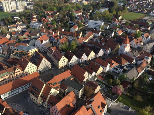 Ballonfahrt über Aichach - Gutschein verschenken