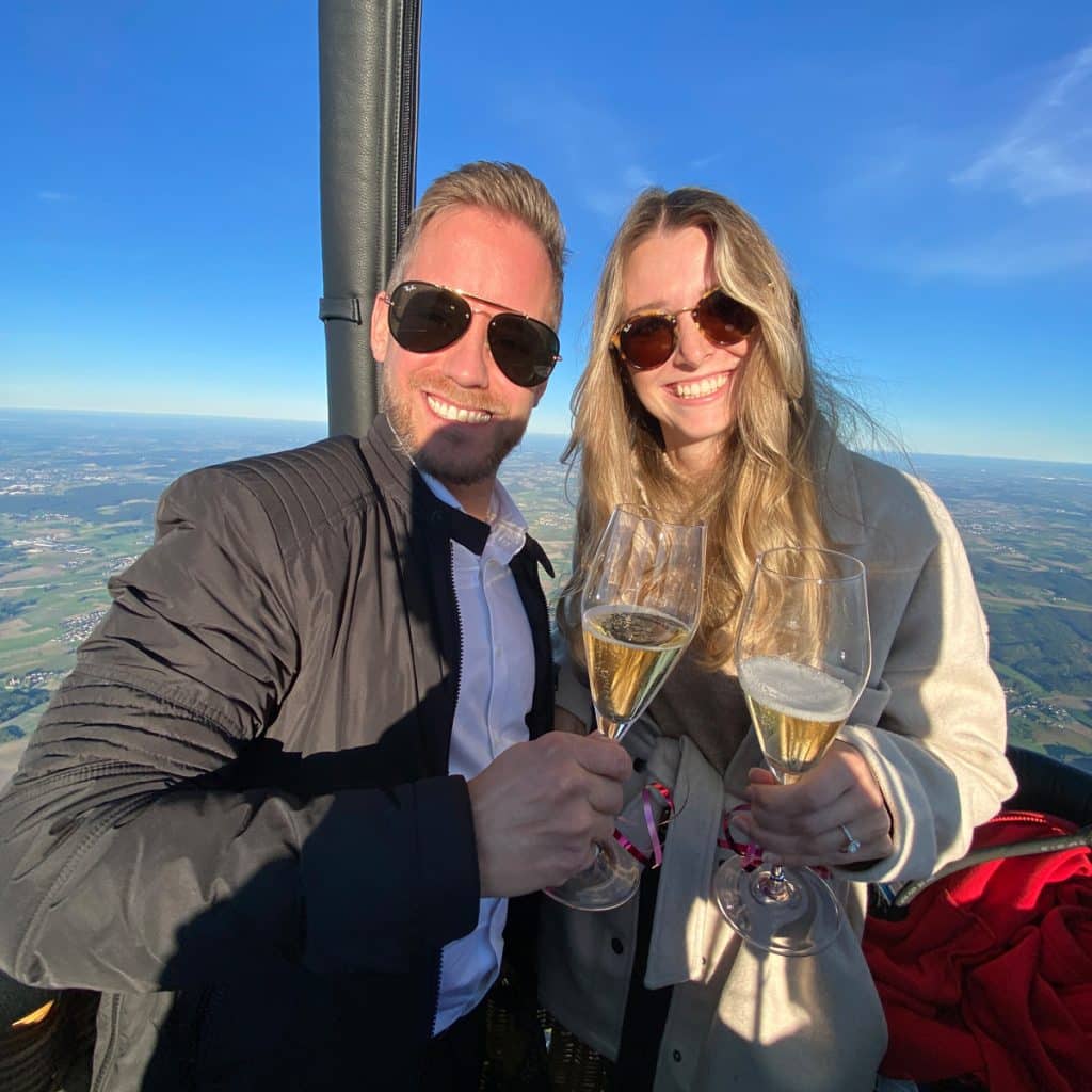 Ballonfahrt zu Zweit im Zoo Augsburg Ballon