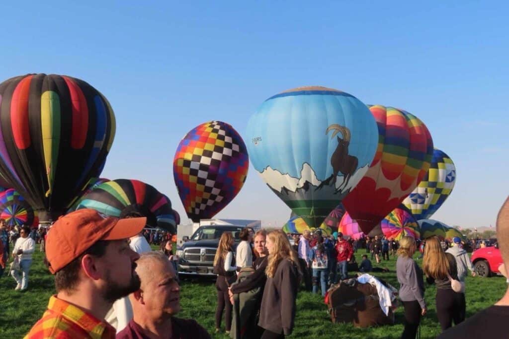 Die 3.Ballonfahrt in Albuquerque