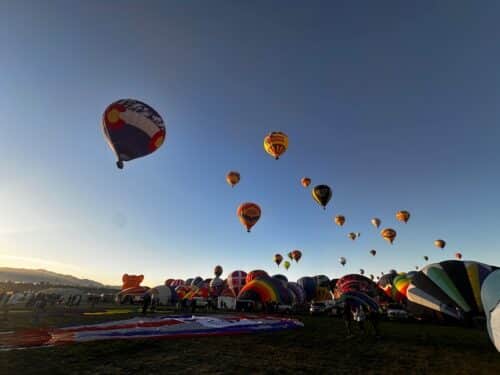 Die 3.Ballonfahrt in Albuquerque