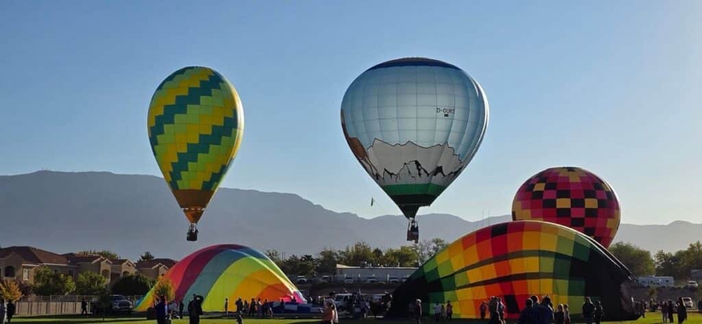 Die 3.Ballonfahrt in Albuquerque
