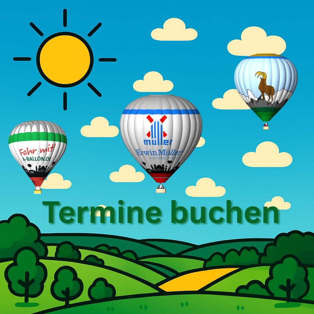 Ballonfahrten Termine in Augsburg