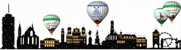 Jetzt eine Ballonfahrt zu Weihnachten verschenken mit Ballonfahrten Augsburg